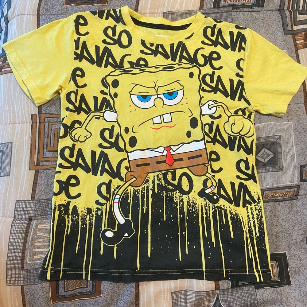 Nickelodeon Kids Spongebob Squarepants Shirt